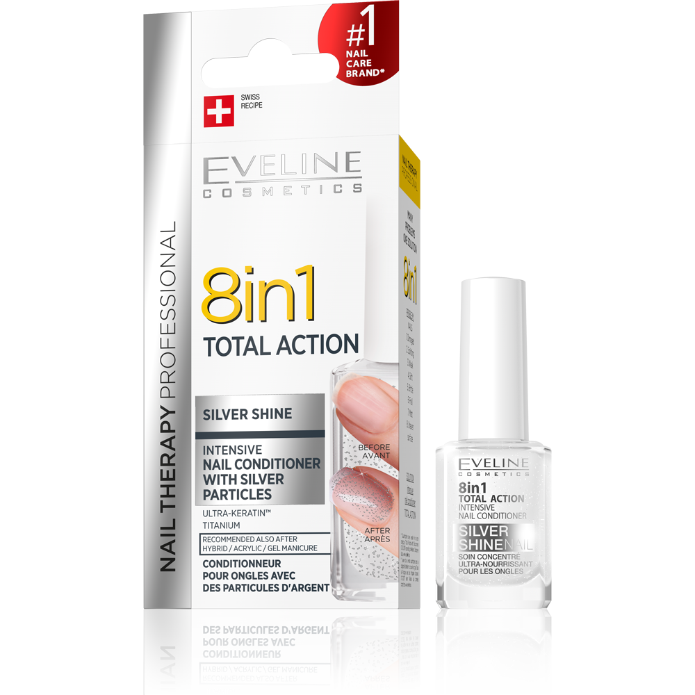 Eveline Gümüş Parlak Etkisi İle Kırılma Karşıtı Bakım Ürünü 12 Ml