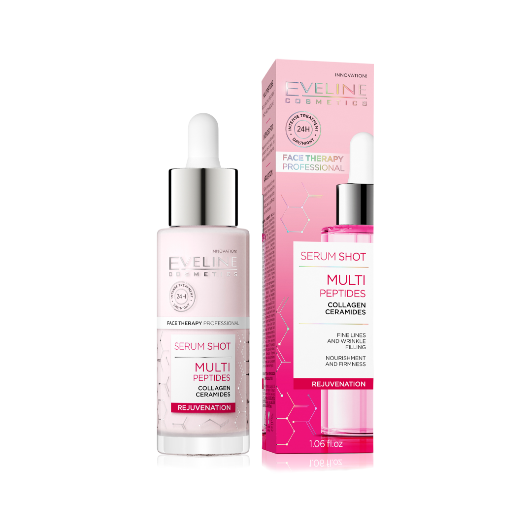 Eveline Kırışıklık Giderici, Besleyici ve Sıkılaştırıcı Güçleri Bir Araya Getiren Multi Peptit Serum