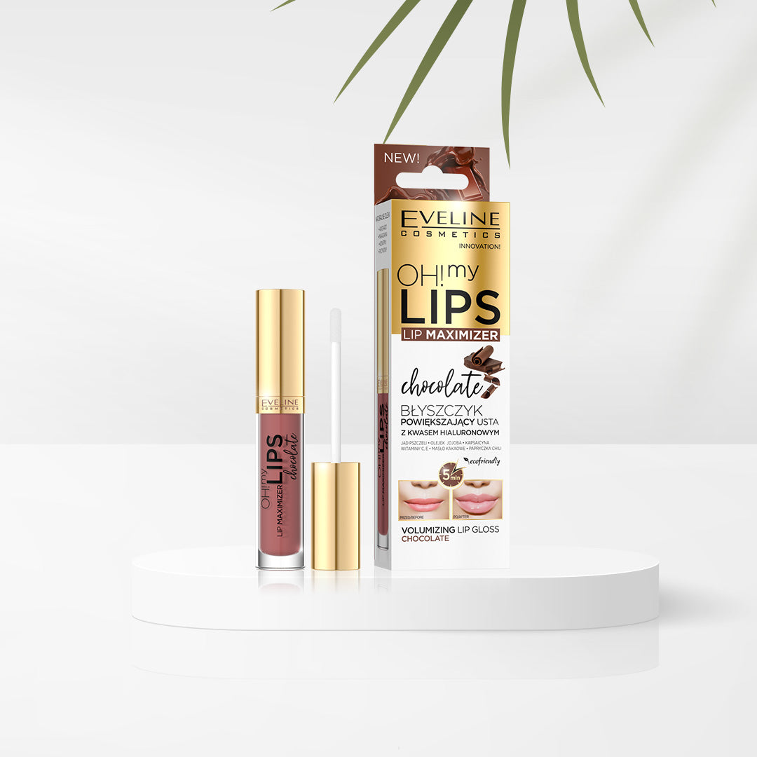 Eveline Oh My Lips Dudak Parlatıcısı 4.5 Ml Çikolata